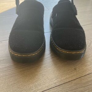 Dr. Martens Black Carson Mules